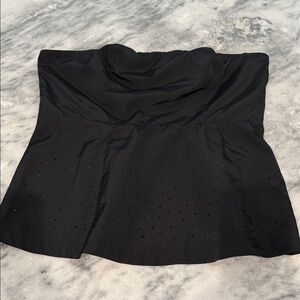 Old Navy Black Smocked Top